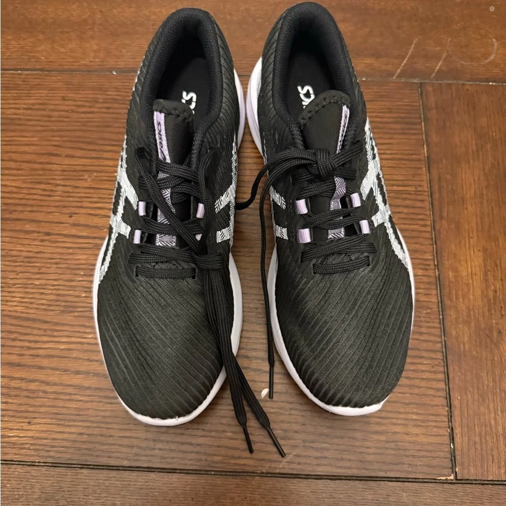 Asics‎ Versablast Black & Purple Athletic Shoes new 7